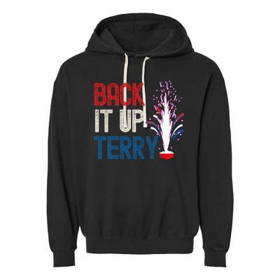 Back It Up Terry 4th Of July Garment-Dyed Fleece Hoodie