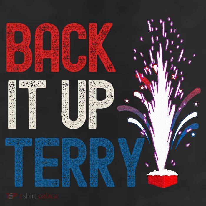 Back It Up Terry 4th Of July 11oz C Handle Ceramic Mug