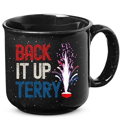 Back It Up Terry 4th Of July 15oz Campfire Ceramic Mug
