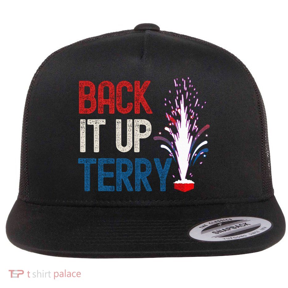 Back It Up Terry 4th Of July Flatbill Hat