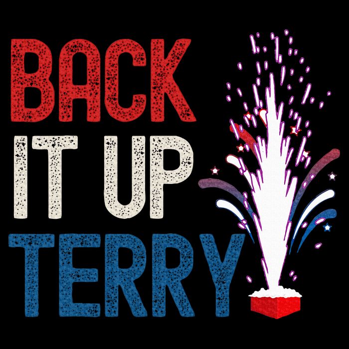 Back It Up Terry 4th Of July Flatbill Hat