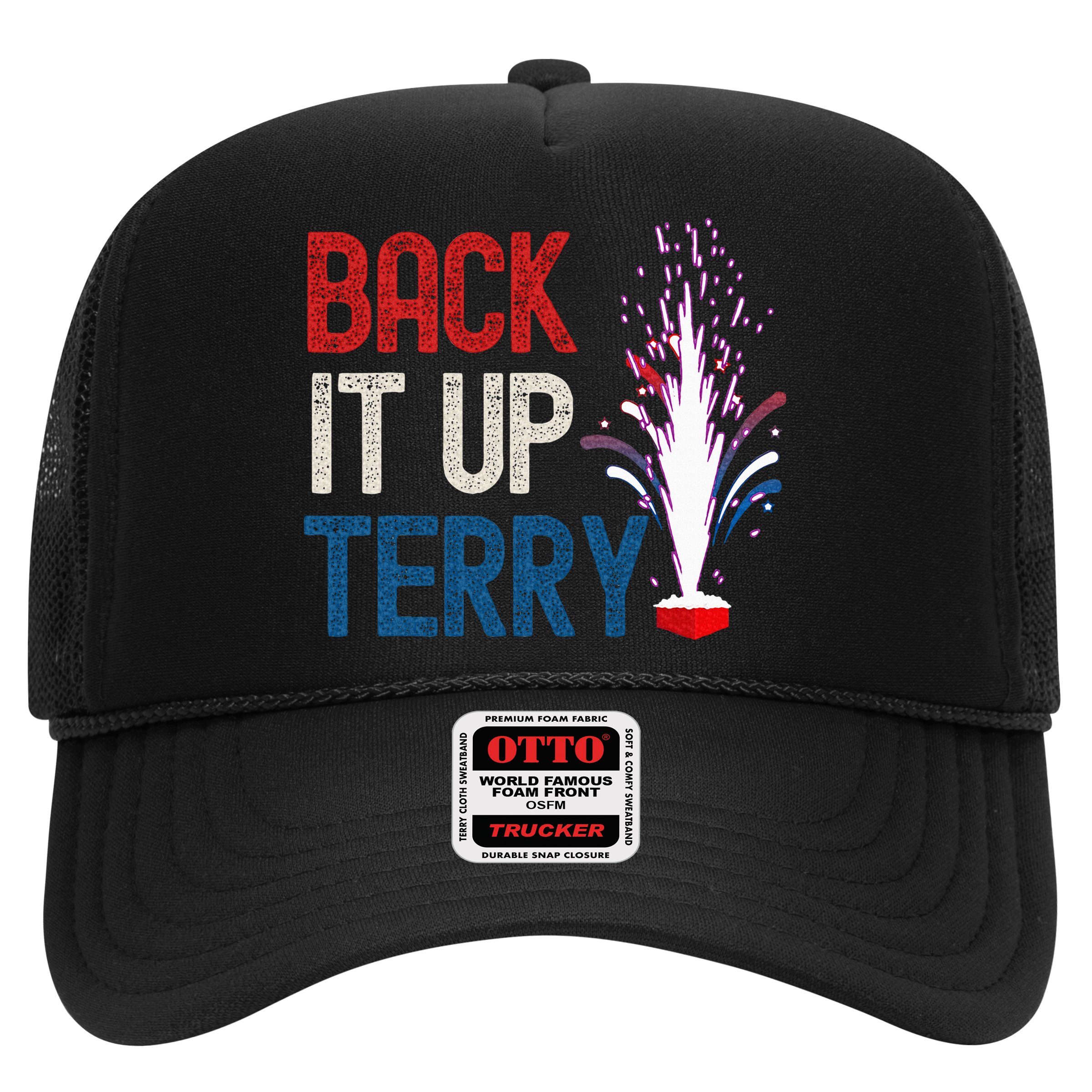 Back It Up Terry 4th Of July Hat