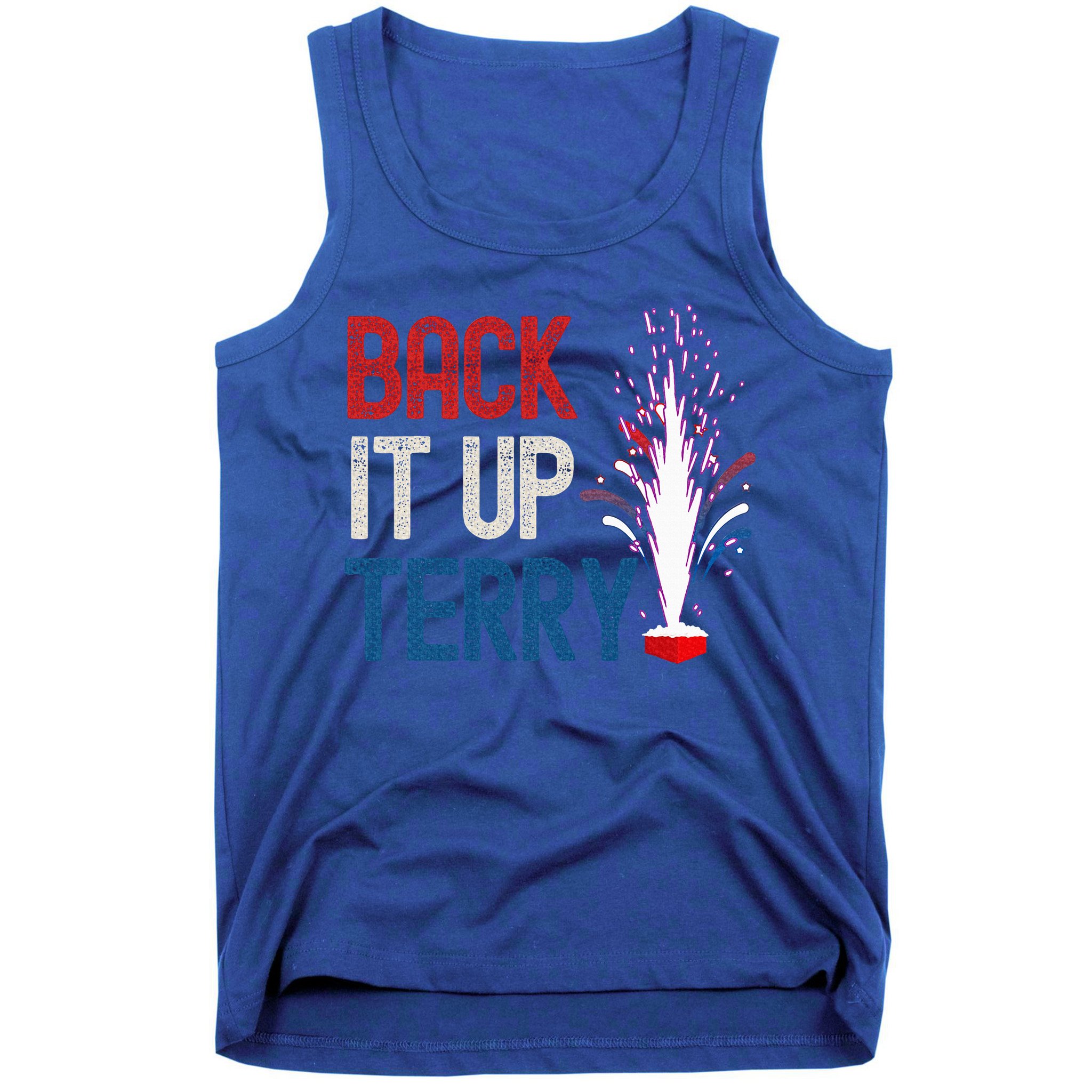 Back It Up Terry 4th Of July Tank Top
