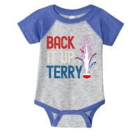 Back It Up Terry 4th Of July Infant Baby Jersey Bodysuit
