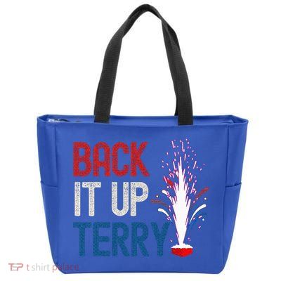 Back It Up Terry 4th Of July Zip Tote Bag