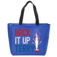 Back It Up Terry 4th Of July Zip Tote Bag