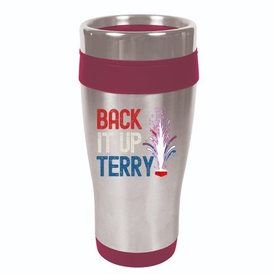 Back It Up Terry 4th Of July 16oz Travel Tumbler