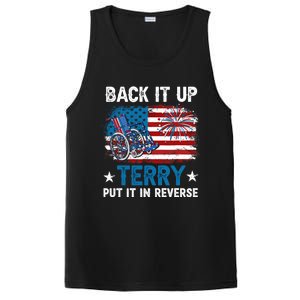 Back It Up Terry Put It In Reverse Usa Flag 4th Of July Meaningful Gift PosiCharge Competitor Tank