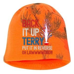 Back It Up Terry 4th Of July Funny Back It Up Terry Kati - Camo Knit Beanie