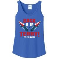 Back It Up Terry Put It In Reverse Fireworks 4th Of July Gift Ladies Essential Tank