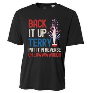 Back It Up Terry 4th Of July Funny Back It Up Terry Cooling Performance Crew T-Shirt