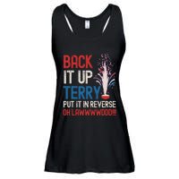 Back It Up Terry 4th Of July Funny Back It Up Terry Ladies Essential Flowy Tank