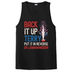 Back It Up Terry 4th Of July Funny Back It Up Terry PosiCharge Competitor Tank