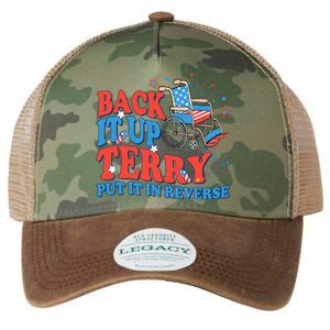 Back It Up Terry Put It In Reverse 4th Of July Fireworks Legacy Tie Dye Trucker Hat