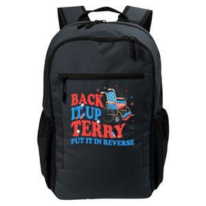 Back It Up Terry Put It In Reverse 4th Of July Fireworks Daily Commute Backpack