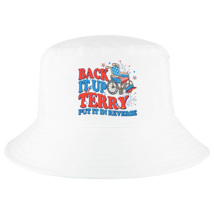 Back It Up Terry Put It In Reverse 4th Of July Fireworks Cool Comfort Performance Bucket Hat