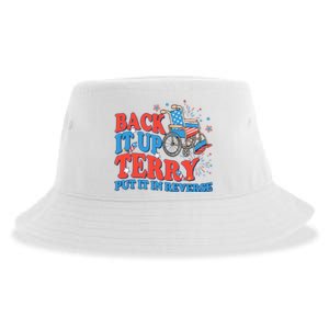 Back It Up Terry Put It In Reverse 4th Of July Fireworks Sustainable Bucket Hat