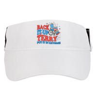 Back It Up Terry Put It In Reverse 4th Of July Fireworks Adult Drive Performance Visor