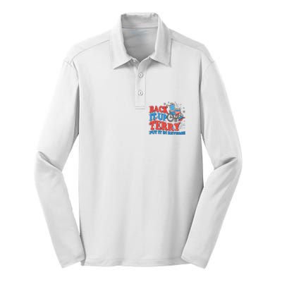 Back It Up Terry Put It In Reverse 4th Of July Fireworks Silk Touch Performance Long Sleeve Polo