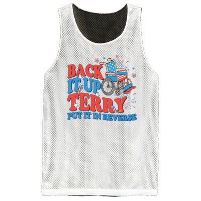 Back It Up Terry Put It In Reverse 4th Of July Fireworks Mesh Reversible Basketball Jersey Tank