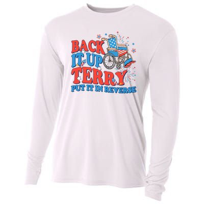 Back It Up Terry Put It In Reverse 4th Of July Fireworks Cooling Performance Long Sleeve Crew