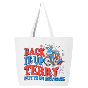 Back It Up Terry Put It In Reverse 4th Of July Fireworks 25L Jumbo Tote