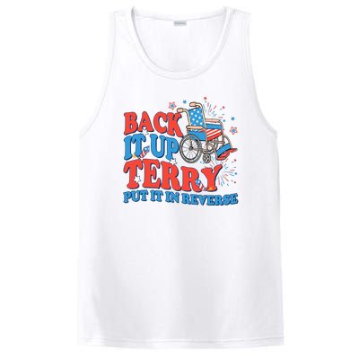 Back It Up Terry Put It In Reverse 4th Of July Fireworks PosiCharge Competitor Tank