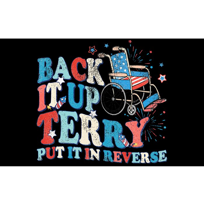 Back It Up Terry Put It In Reverse 4th Of July Fireworks Bumper Sticker