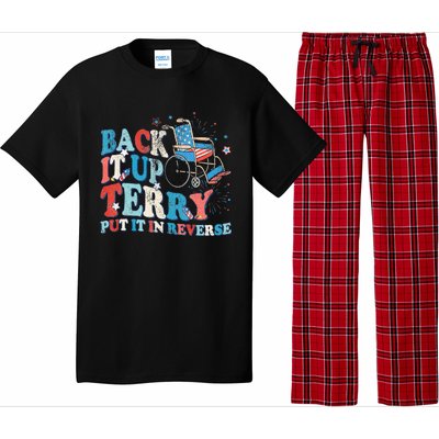 Back It Up Terry Put It In Reverse 4th Of July Fireworks Pajama Set