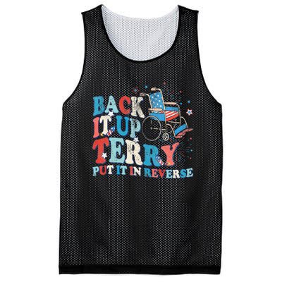 Back It Up Terry Put It In Reverse 4th Of July Fireworks Mesh Reversible Basketball Jersey Tank