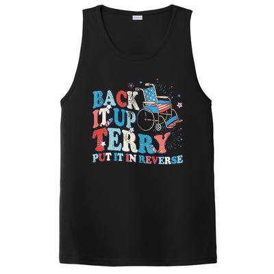 Back It Up Terry Put It In Reverse 4th Of July Fireworks PosiCharge Competitor Tank