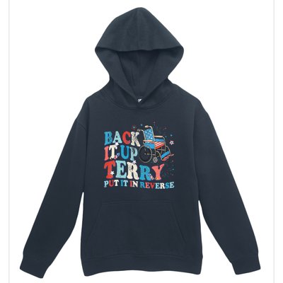 Back It Up Terry Put It In Reverse 4th Of July Fireworks Urban Pullover Hoodie