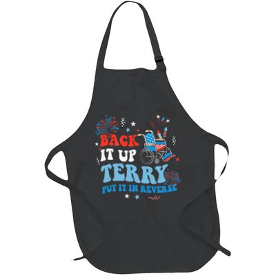 Back It Up Terry Put It In Reverse 4th Of July Full-Length Apron With Pockets