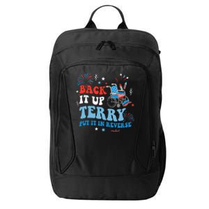 Back It Up Terry Put It In Reverse 4th Of July City Backpack