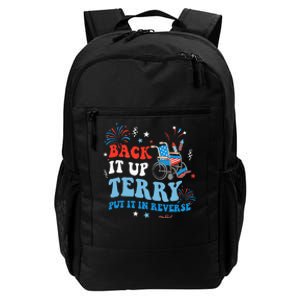 Back It Up Terry Put It In Reverse 4th Of July Daily Commute Backpack