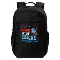 Back It Up Terry Put It In Reverse 4th Of July Daily Commute Backpack