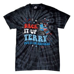 Back It Up Terry Put It In Reverse 4th Of July Tie-Dye T-Shirt