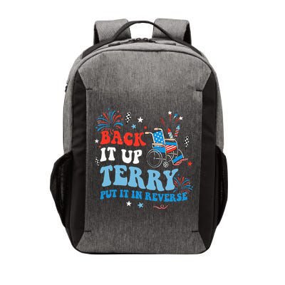 Back It Up Terry Put It In Reverse 4th Of July Vector Backpack