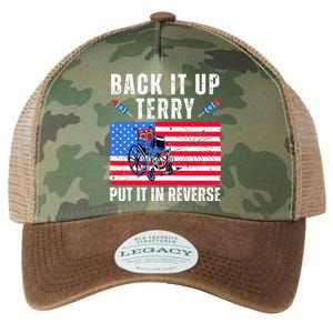 Back It Up Terry Put It In Reverse 4th Of July Usa Legacy Tie Dye Trucker Hat