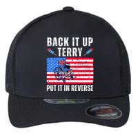 Back It Up Terry Put It In Reverse 4th Of July Usa Flexfit Unipanel Trucker Cap