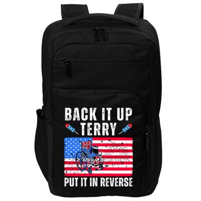 Back It Up Terry Put It In Reverse 4th Of July Usa Impact Tech Backpack