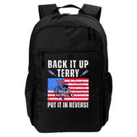Back It Up Terry Put It In Reverse 4th Of July Usa Backpack