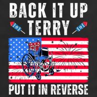 Back It Up Terry Put It In Reverse 4th Of July Usa Crop Fleece Hoodie