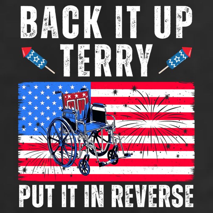 Back It Up Terry Put It In Reverse 4th Of July Usa Crop Fleece Hoodie