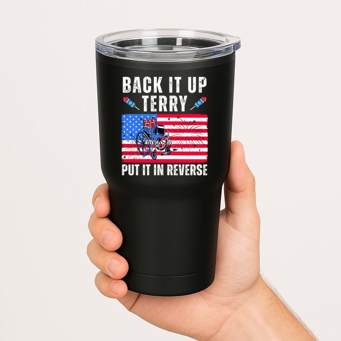 Back It Up Terry Put It In Reverse 4th Of July Usa Tumbler