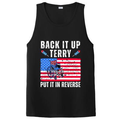 Back It Up Terry Put It In Reverse 4th Of July Usa PosiCharge Competitor Tank
