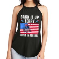 Back It Up Terry Put It In Reverse 4th Of July Usa Women's Perfect Tri Rocker Tank