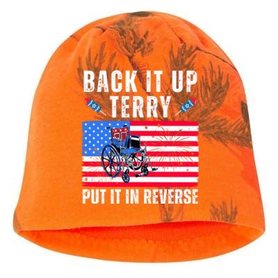 Back It Up Terry Put It In Reverse 4th Of July Usa Kati - Camo Knit Beanie