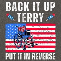 Back It Up Terry Put It In Reverse 4th Of July Usa Cotton Canvas Backpack