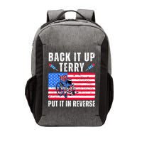 Back It Up Terry Put It In Reverse 4th Of July Usa Vector Backpack